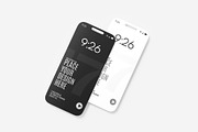 Smartphone Screen Mockup Set, a Product Mockup by graphypix (Thumbnail 3 of 4)