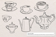 The Dessert corner. Vector art, a Food Illustration by Nadia Murash (Thumbnail 3 of 7)