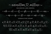 Animation Outline, a Script Font by Zane Studio (Thumbnail 7 of 8)