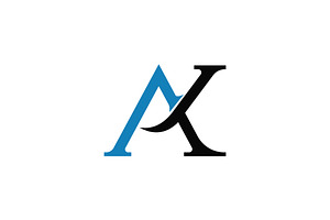 AK or KA logo and icon design, a Branding & Logo Template by mrshamsjaman
