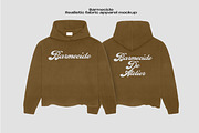Unfinished pullover hoodie mockup, a Hoody Mockup by Barmecide Mockup Studio (Thumbnail 1 of 3)