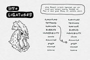 Sticky, the Messy Handwriting Font, a Handwritten Font by TYPEHEIST (Thumbnail 6 of 10)