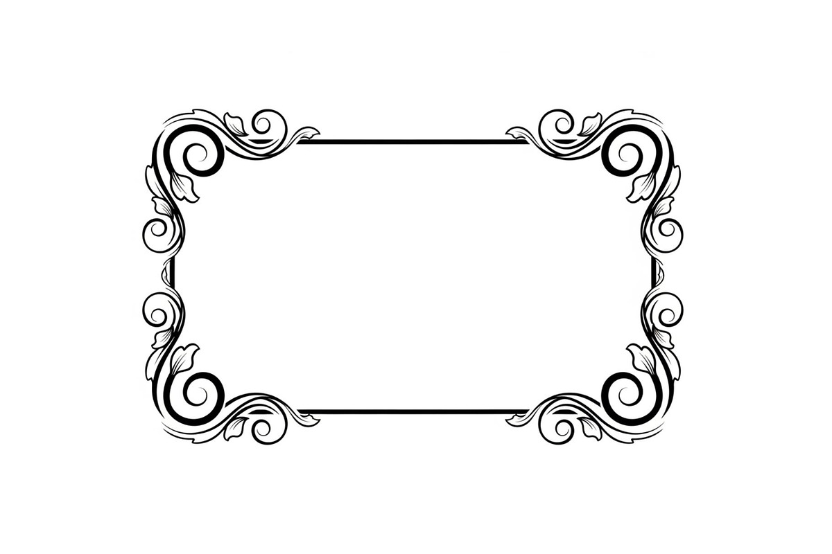 Vintage Decorative Frame Bundle, a Decorative Illustration by musafir_fashion (Photo 13 of 31)