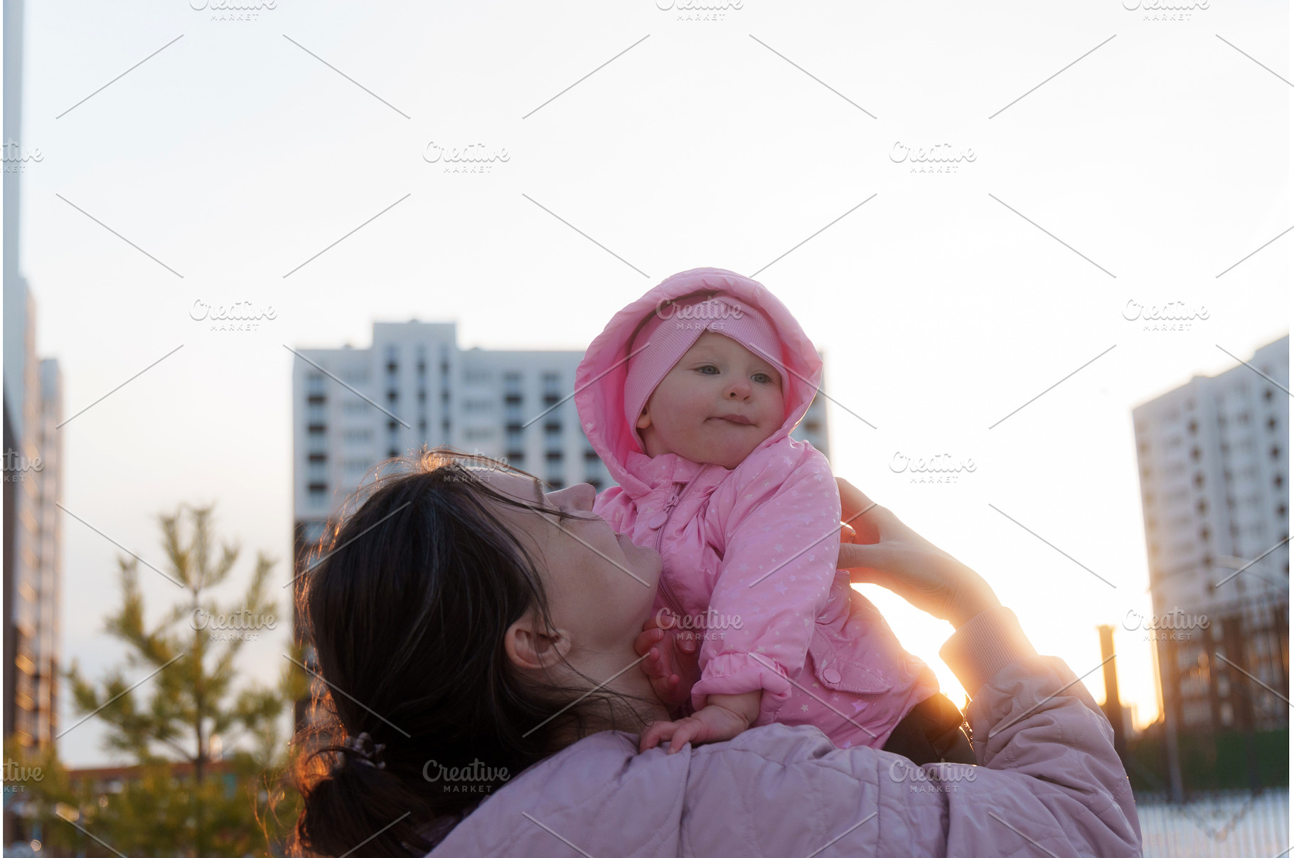 Mother and daughter enjoy a joyful, a Nature Photo by darksoul72