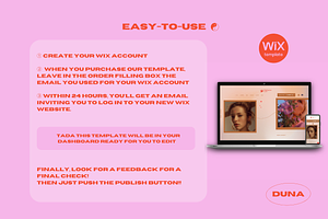 MAKERSLUV: Wix Website Template