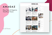 News and Magazine WordPress Theme, a WordPress Template by AZ-Theme (Thumbnail 5 of 5)