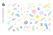 546 hand drawn doodles, an Object Graphic by Pinkbrush (Thumbnail 7 of 11)