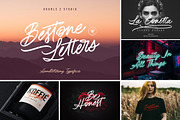 YEAR END FONT BUNDLE, a Script Font by DoubleZ Studio (Thumbnail 4 of 12)