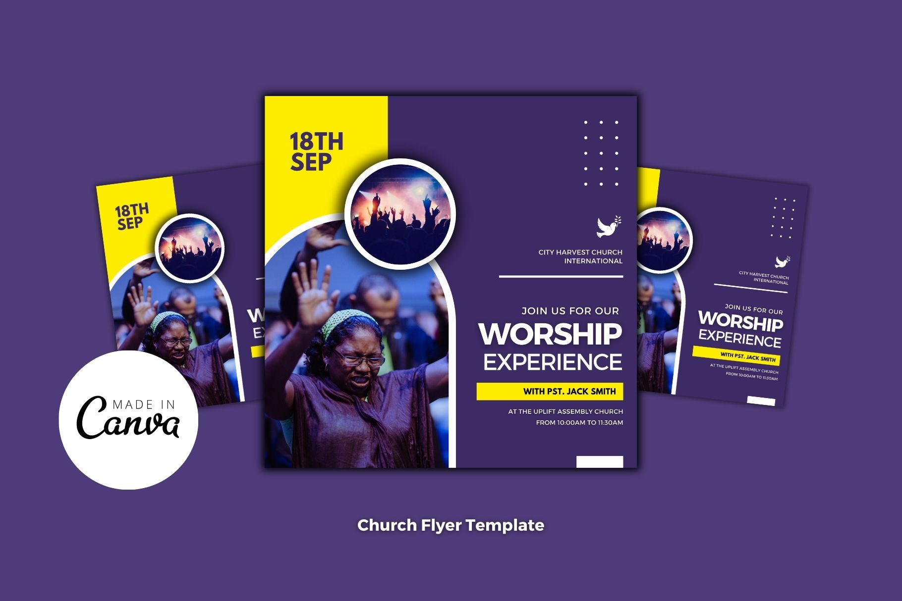 Worship Experience Church Template, a Social Media Template by MK Creatives