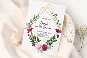 Large Set Blush & Burgundy Florals, an Illustration by Graphic Blue Bird (Thumbnail 11 of 11)