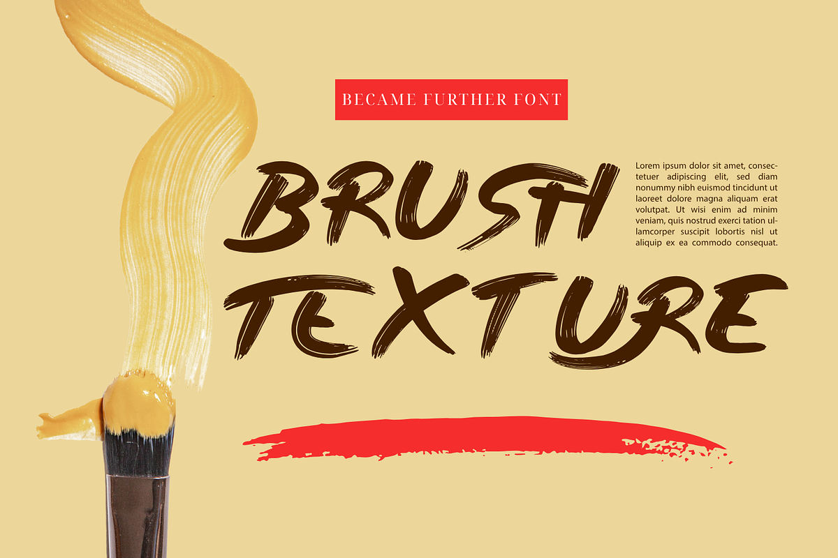 Became Further | Brush Font, a Script Font by 177Studio (Photo 2 of 8)