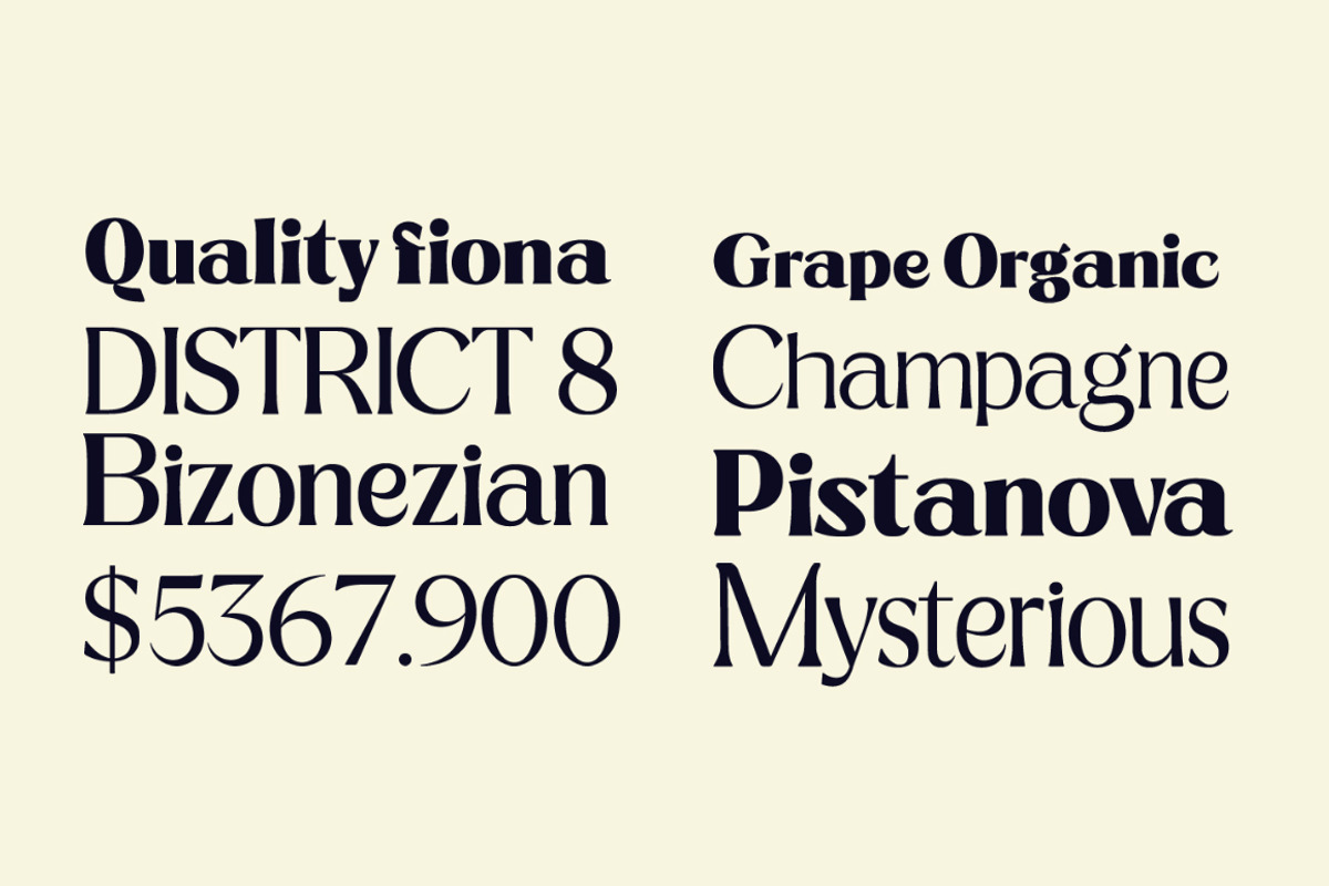Ridesta Family, a Font by Fontastic (Photo 11 of 11)