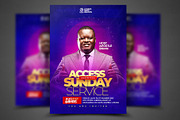 church flyer template, a Social Media Template by church flyer templates (Thumbnail 1 of 3)