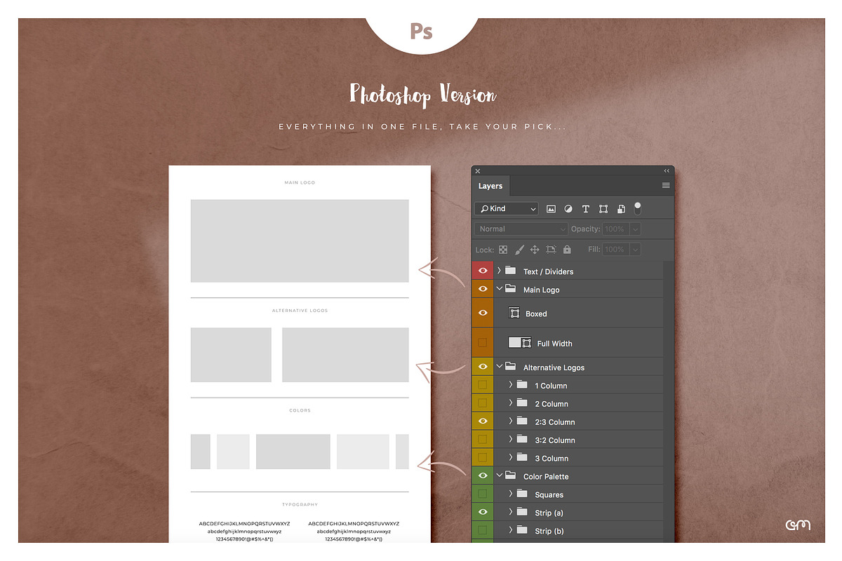 Infinity Brand Board Builder, a Presentation Template by AM Studio (Photo 8 of 9)