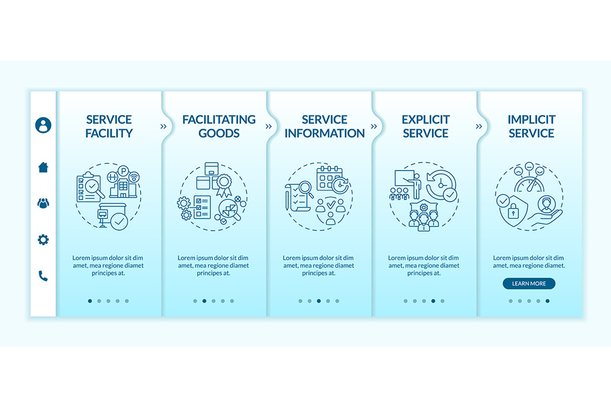 Service characteristics template, a Templates & Theme by IMG Visuals