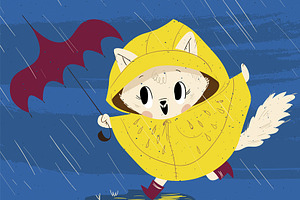 Cute vector illustration