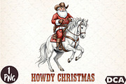 Western Christmas Png, Country Chris, an Illustration by DreamCafeArt (Thumbnail 1 of 7)