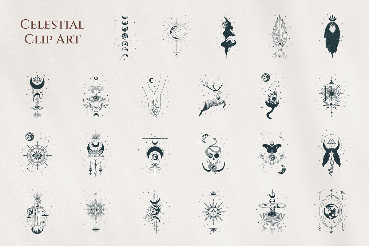 Celestial Tarot Cards - Major Arcana, an Illustration by KirillsWorkshop (Photo 8 of 9)