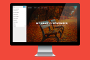 November WordPress Theme, a WordPress Template by HammerThemes (Thumbnail 2 of 2)