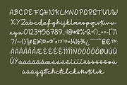Sectro Minimalist Script, a Script Font by Artiveko (Thumbnail 7 of 8)