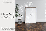 Frame Mockup PSD JPG, a Poster Template by VNmockup (Thumbnail 2 of 5)