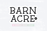 BARN ACRE Farmhouse Serif Font, a Serif Font by Blush Font Co. (Thumbnail 1 of 7)