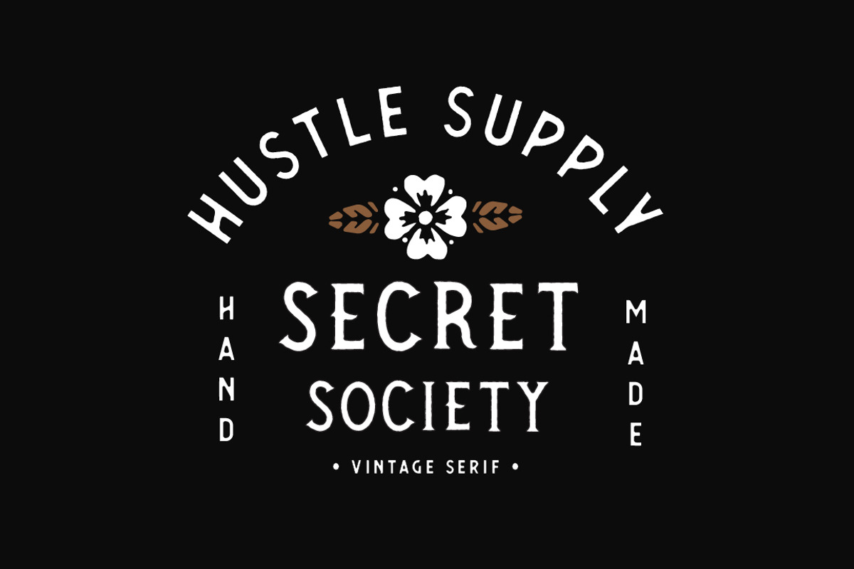 Secret Society - A Vintage Serif preview 2