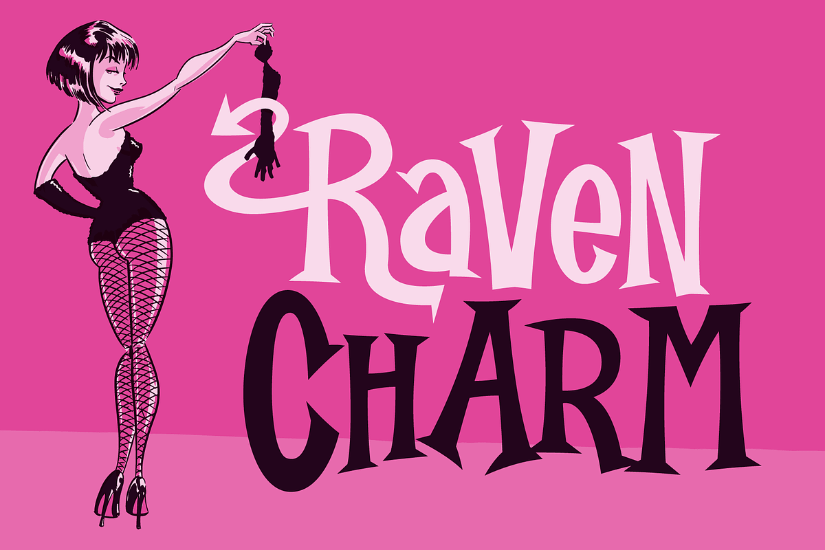 Burlexa: A Devilishly Good Serif Fon, a Font by Wingsart Studio (Photo 7 of 16)