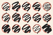 Distressed Inkers For Procreate, a Brush Add-On by Heather Green Designs (Thumbnail 3 of 7)