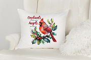 Cardinal Christmas PNG Bundle, a Graphic by CraftlabSVG (Thumbnail 8 of 15)