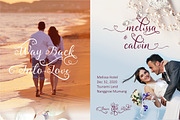 Lovely Melissa, a Script Font by Fontdroe (Thumbnail 4 of 9)