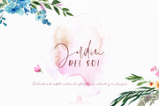 Jardin Del Sol - Watercolor Floral S, an Illustration by SmallHouseBigPony (Thumbnail 3 of 13)