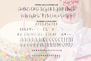 Cake Birthday | Script Font, a Handwritten Font by Scratchones (Thumbnail 7 of 8)