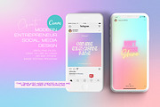 Pastel Grainy Gradient Texture, a Texture Graphic by Vintage Digital Textures (Thumbnail 2 of 14)