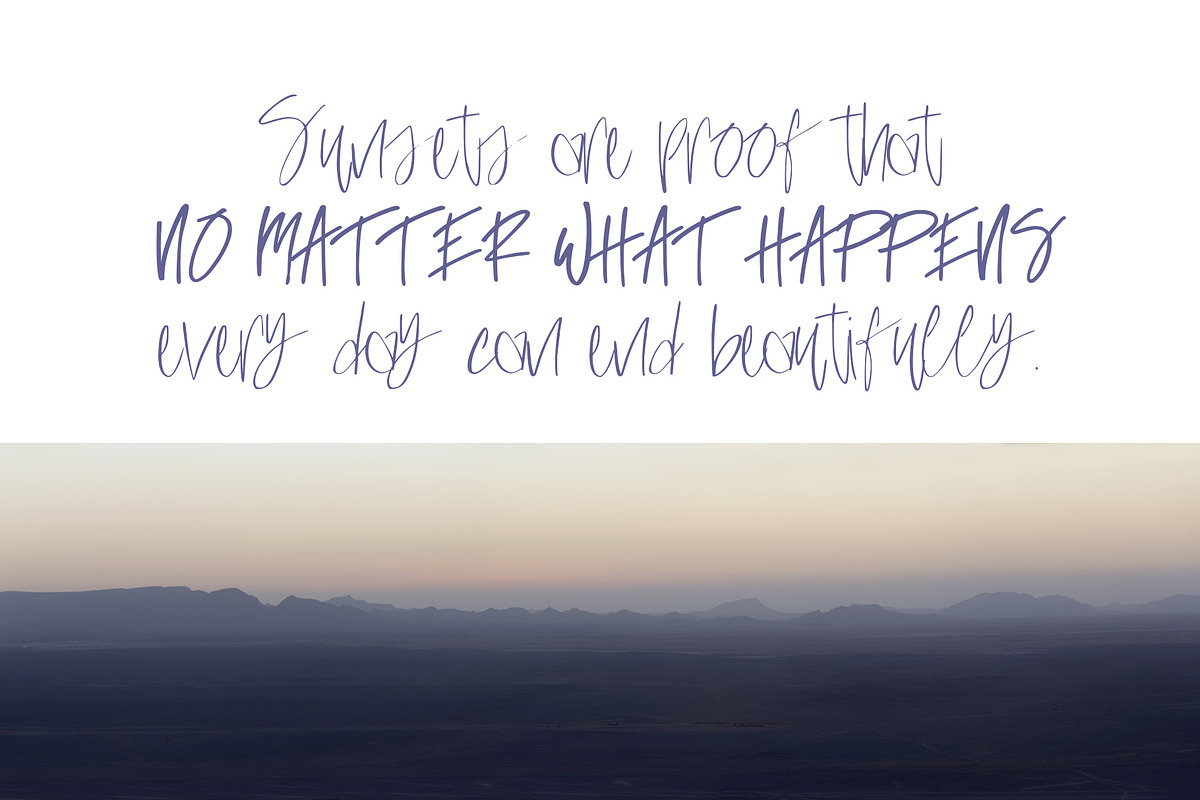 Olina Font preview 3