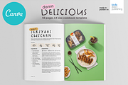Canva Recipes Cookbook A4 Template, a Magazine Template by DeLaGranSiete (Thumbnail 7 of 11)