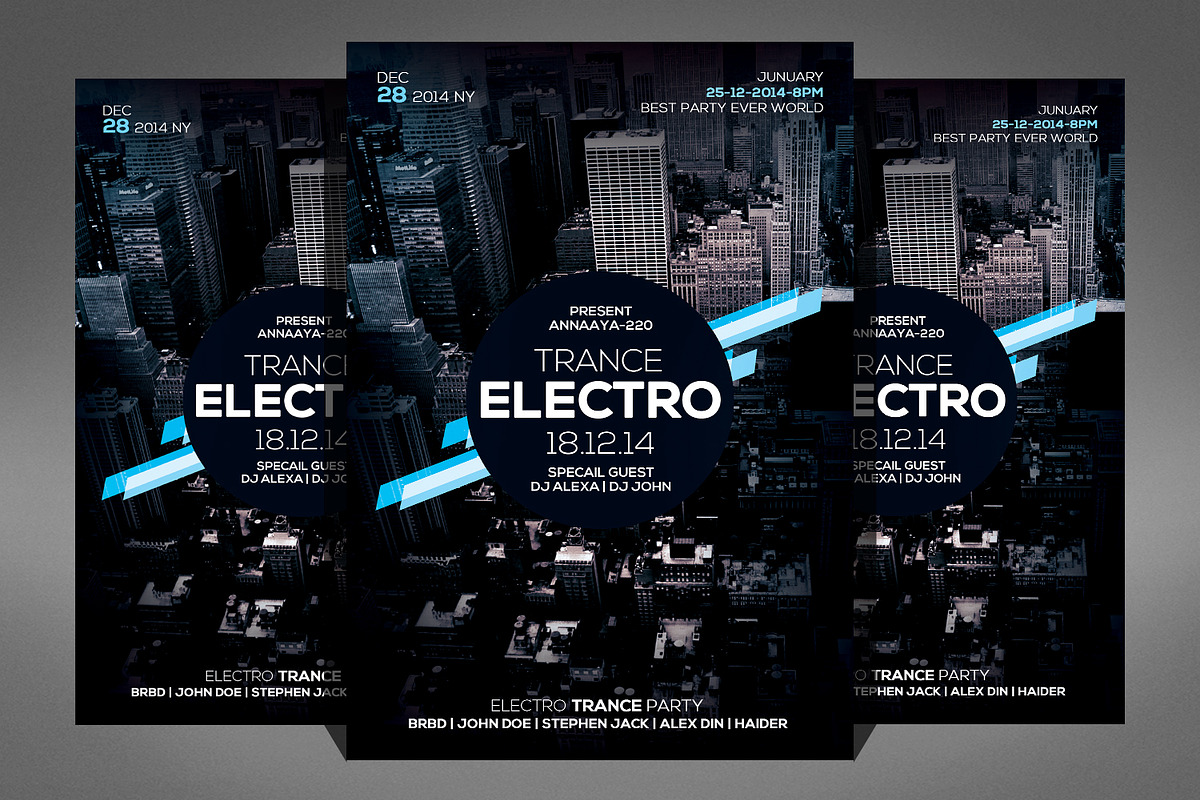 100 Party Flyer Bundle, a Flyer Template by Graphic Templates (Photo 77 of 101)