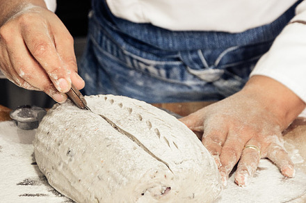 Kneading and preparation of sourdoug