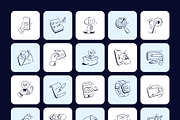 850 Business and Tech Doodle Icons, an Outline Icon by Vectors Market (Thumbnail 13 of 19)