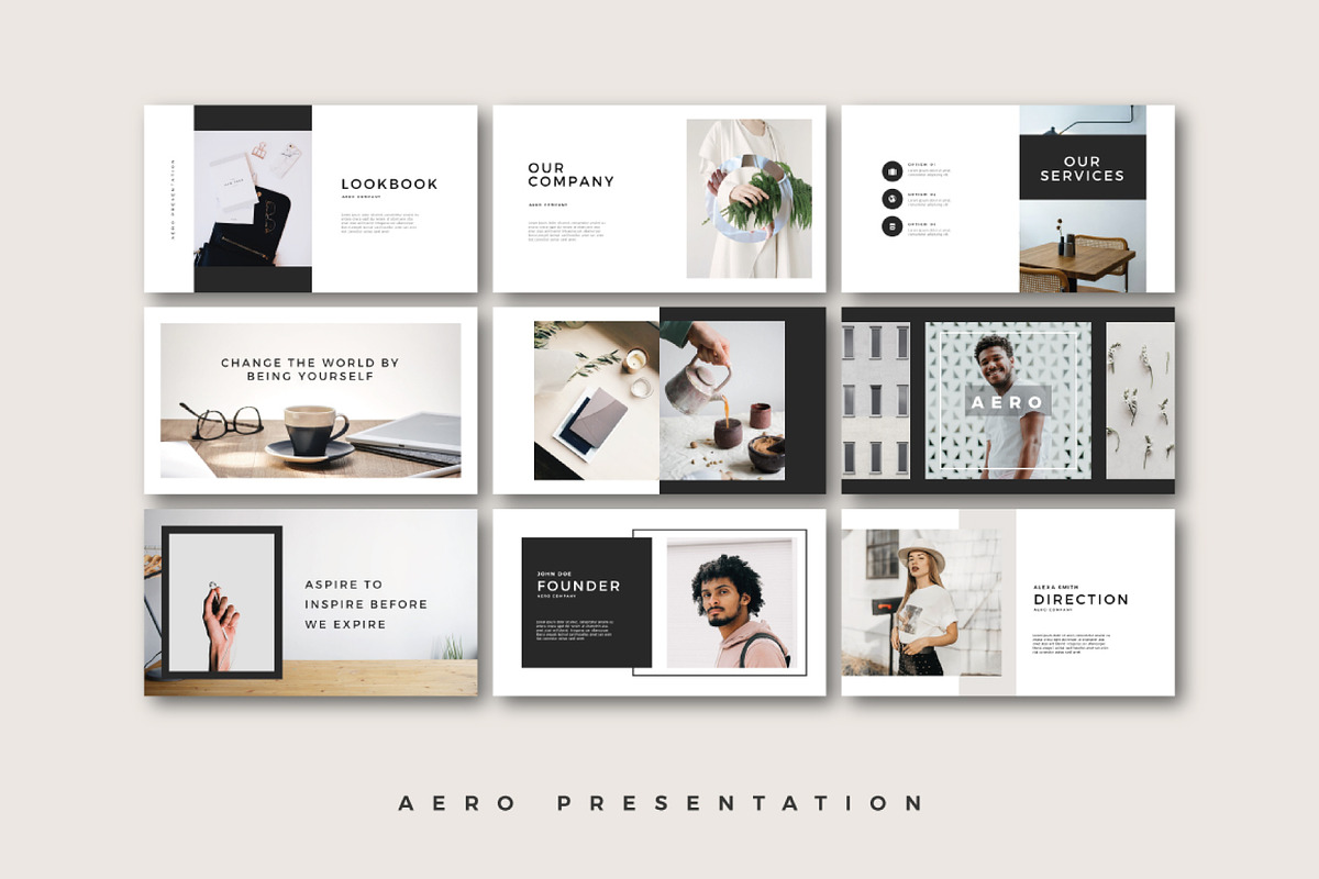 Aero - Google Slide Template, a Presentation Template by Collaborg Studio (Photo 6 of 7)