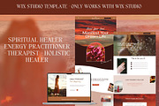 Spiritual Website Wix Template, a Wix Template by Deepa Template Studio (Thumbnail 2 of 8)