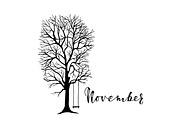 Photoshop Winter Tree Brushes, a Brush Add-On by buntegalerie (Thumbnail 2 of 3)