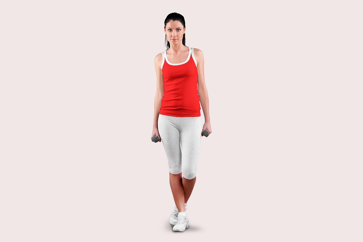 Women's Summer Clothing Mockup, a Shirt Mockup by PSD Market (Photo 17 of 20)