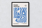Simple Poster Frame Mockup, a Product Mockup by graphypix (Thumbnail 1 of 4)
