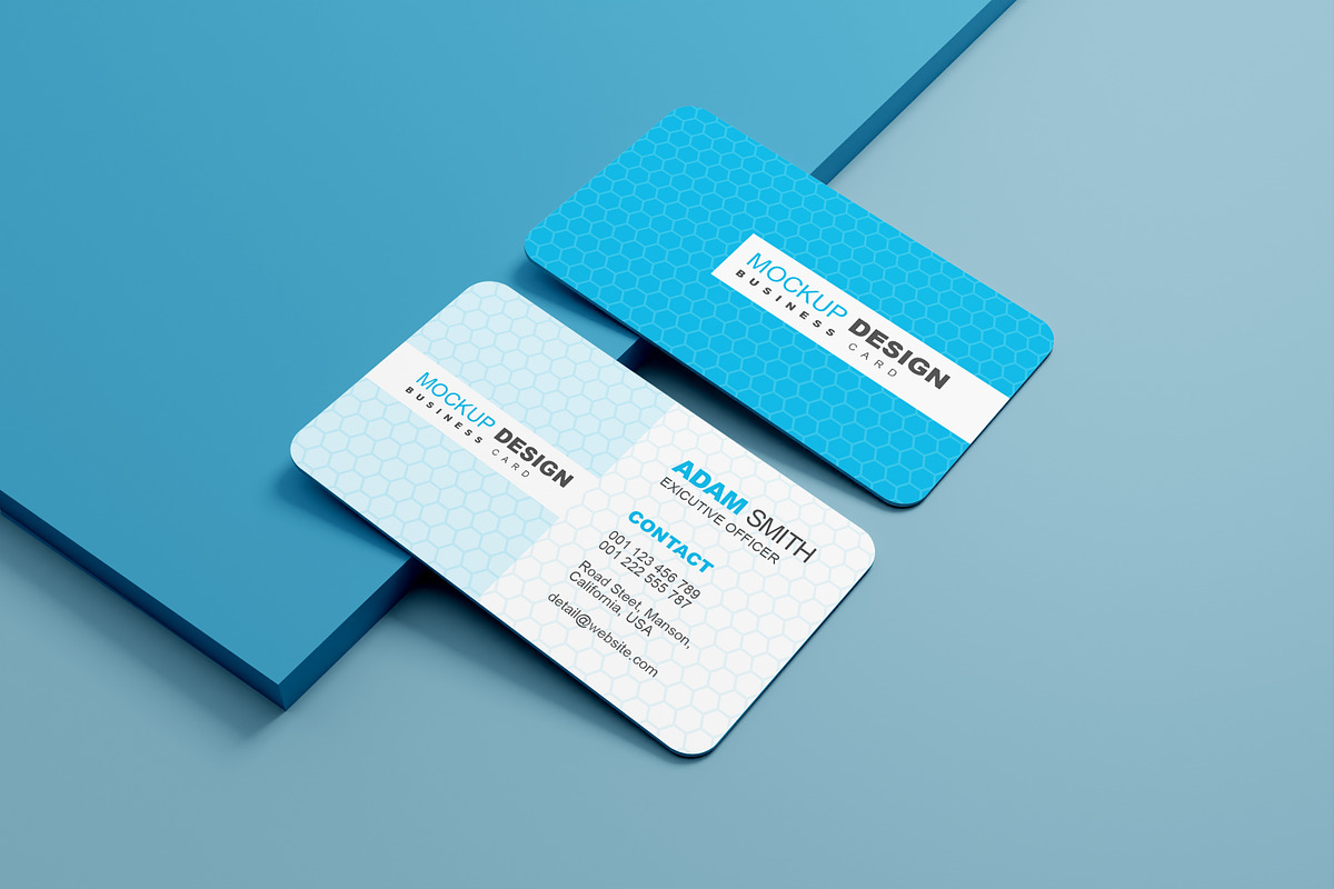 Round Business Card Mockups, an Advertising Mockup by alimran24 (Photo 8 of 12)