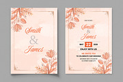 Invitation card Template Layout, a Stationery Template by MightyDesign (Thumbnail 1 of 8)
