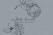 Hand-Drawn Abstract Rose Clipart, a Texture Illustration by Patishop Art (Thumbnail 6 of 9)