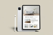 Tablet Pro Mockup, an iPad Mockup by Hubzway (Thumbnail 5 of 9)