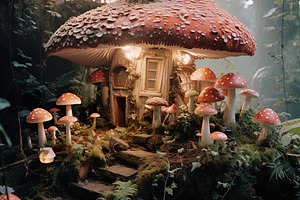 Mushroom House, an Arts & Entertainment Photo by k.tay
