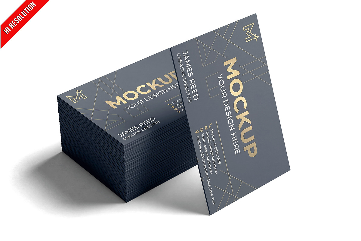Business Cards PSD, an Advertising Mockup by Bruno's Shop (Photo 1 of 3)